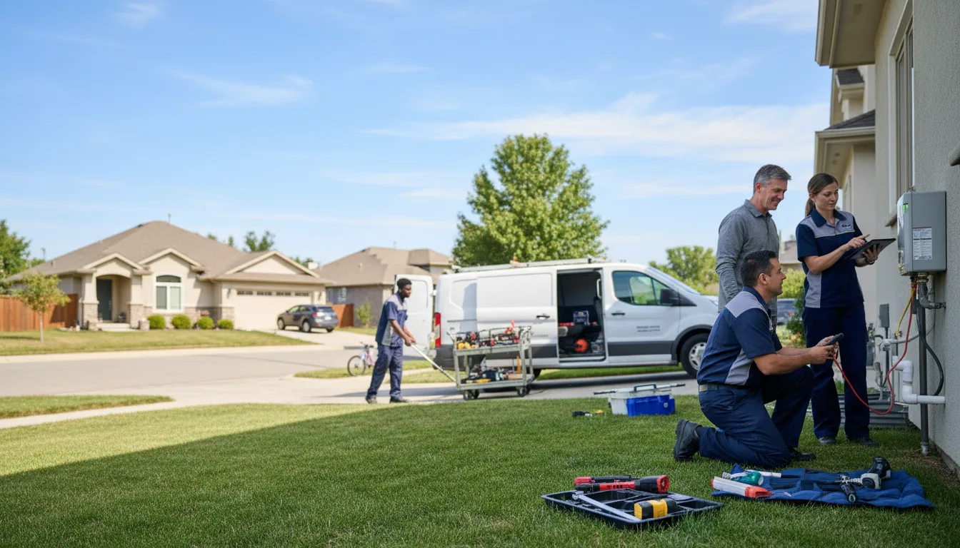 Tankless water heater service in Patterson, LA